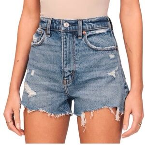Abercrombie Curve Love High Rise Mom Short